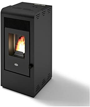 Pelletofen Rita Heizleistung 9 kW (schwarz geprägt)