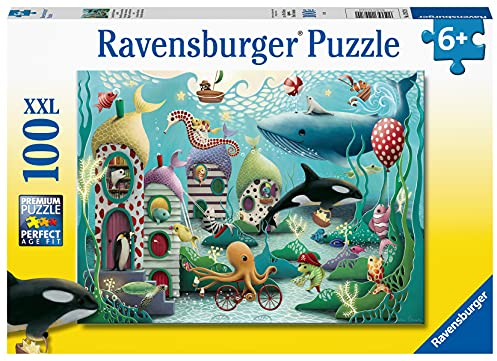Ravensburger Underwater Wonders 100 piece Jigsaw Puzzle with Extra Large Pieces for Kids age 6 years and up