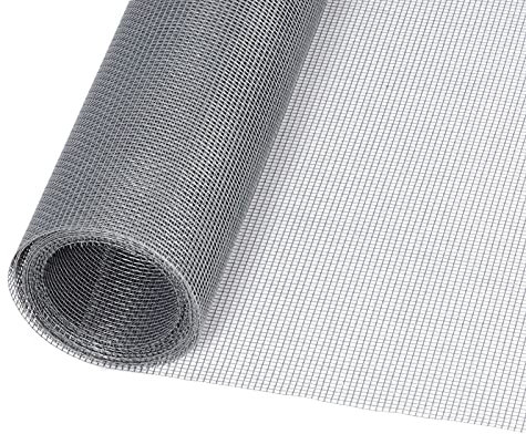 Tooltriz Window Screen & Sliding Screen Door Repair, Durable Fiberglass Screen Mesh, Gray, Modern, 75% UV Protection, 5-Year Lifespan