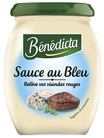 BENEDICTA - Sauce Bleu 260G - Lot De 3 - meilleure offre