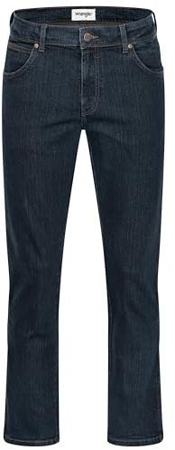 Wrangler Herren Jeans Regular Fit Texas Stretch Hose Authentic Straight Jeanshose Denim Baumwolle Schwarz Blau Grau w28 w29 w30 w31 w32 w33 w34 w36 w38 w40 w42 w44