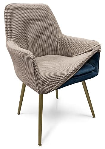 TIANSHU Bezug für Wohnzimmerstühle, für Esszimmer, Wohnzimmer, Büro, Rezeption, Stuhlbezug, Rutschfester Bezug für Wohnzimmerstühle (Bezug für Wohnzimmerstühle, Sand)