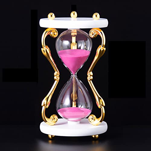 CCTSA Sablier Horloge Artisanat Verre Décoration 30 Minutes Sablier Classique sablier Enfants Couleur minuterie Ornement Sablier géant de Learning Resources pour Les Jeux à Domicile en Classe