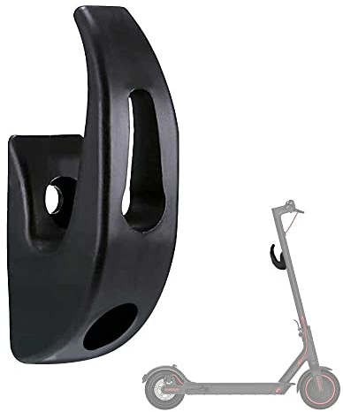 OcioDual Gancio Frontale per Borse e Zaini, Accessori Pattini Elettrici per Monopattino Xiaomi M365/1S/Pro, Porta Gadget Colore Nero