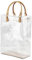 Navna Transparentes PVC-DIY-Tragetaschen-Handtaschen-Bastel-Set, handgefertigte Geschenktüten, Bastelzubehör, Werkzeug-Set, Geburtstags-, Urlaubstaschen-Herstellungsset für Mädchen