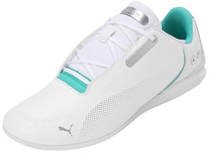PUMA Herren Mercedes-AMG Petronas F1® Drift Cat Decima 2.0 Sneakers 44.5 White Sheen Green ┃Motorsport-Schuhe Unisex Erwachsene
