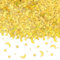 GoldRock Glitzer Streudeko Sterne Gold,Glitzersterne Stern Mond Konfetti Weihnachten,Streusterne Gold,Streudeko Weihnachten Silvester,Weihnachtskonfetti Stern Deko,Tischdeko Geburtstag Hochzeit,Party