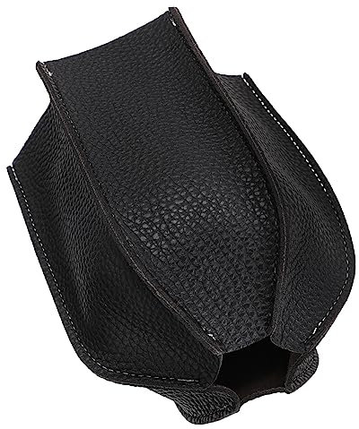 Happyyami Leather Gas Tank Protective Cover Gas Bottle Sleeve Grill Accessory Easy to Clean for Outdoor