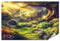 islandburner Prime Bild Poster Magisches Märchenhaftes Baumhaus Hobbit Wald Land Sonnenschein Gar Premium Bilder Fotodruck