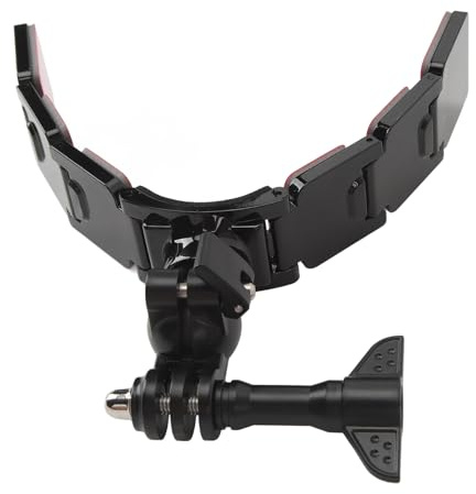 Soporte de cámara para Casco de Moto – Giratorio 360 vídeos en Primera Persona.