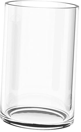 TOPBATHY Grand Vase Cylindrique XXL pour Compositions Récipient en Verre Décoration D'étagère