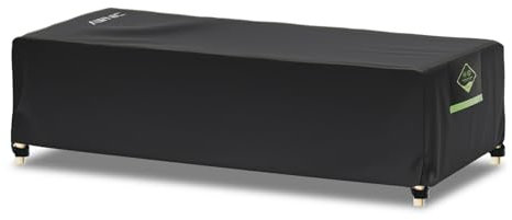 Awnic gartenliege Abdeckung wasserdicht, schutzhülle für sonnenliege Winterfest, abdeckhaube liegen, gartenmöbel abdeckplane 190x65x30cm