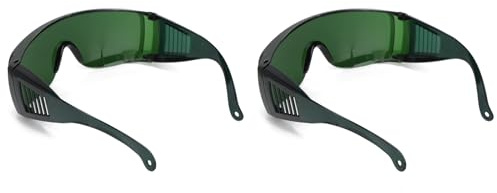 2 Stück Schutzbrille Lichtfilter Walfront mit 405 bis 1064 nm Wellenlänge 80% Lichtfilter blockiert 650 nm rotes Licht 445 nm blaues Licht und 405 nm blaues Licht
