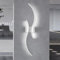 Comely LED Wandleuchte Innen 80CM, 27W 3075LM Mordern Wandlampe, Wandbeleuchtung für Schlafzimmer Wohnzimmer Flur Treppen, Kaltweiß 6500K, Weiß