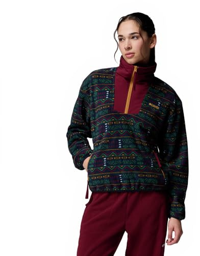 Columbia Sequoia Grove Printed Half Zip Pull Over in Pile Donna (Pacco da 1)
