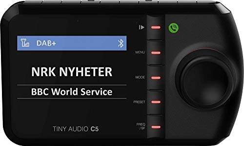 Tiny Audio C5 – FM Transmitter Auto , schwarz