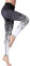 FLYILY Damen Sport Leggings Printed Fitness Tights Hosen für Laufen Yoga Workout