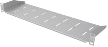 Stalflex Server Netzwerkschrank Eco 19 Zoll 1U 170mm - Server Rack Hergestellt aus Stahl - Computer- & Server-Racks - Serverschrank Kompatibel mit Netzwerk Schrank und Rack Schienen