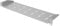 Stalflex Server Netzwerkschrank Eco 19 Zoll 1U 170mm - Server Rack Hergestellt aus Stahl - Computer- & Server-Racks - Serverschrank Kompatibel mit Netzwerk Schrank und Rack Schienen