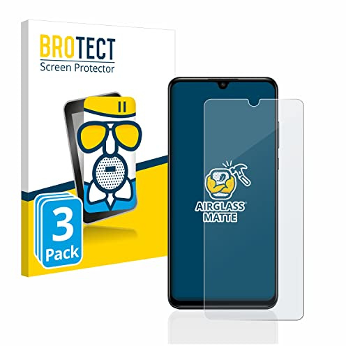 BROTECT Schutzglas für Huawei P30 lite | 3 Stück Entspiegelnder Displayschutz Made in Germany Schutzfolie Matt Kratzfest 9H Anti-Fingerprint Einfache Montage