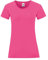Fruit of the Loom Womens/Ladies Iconic T-Shirt (S) (Fuchsia Pink)