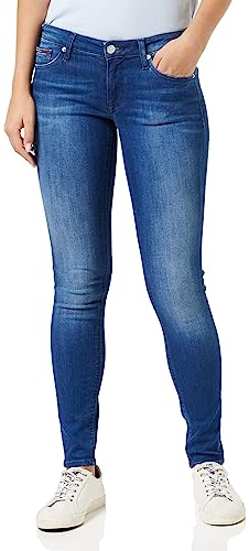 Tommy Jeans Damen Sophie Lr Skny Nnmbs Dw0dw09214 Jeanshosen, Blau (New Niceville Mid Blue Stretch), 31W / 32L EU