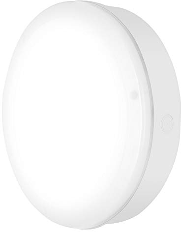 LEDVANCE Wand- und Deckenleuchte LED: für Decke/Wand, SURFACE BULKHEAD 250 ON/OFF, 8,20 W, 220…240 V, Ausstrahlungswinkel: 120, Warm White, 3000 K, Gehäusematerial: Polycarbonat (PC), IP65, 1-er-Pack