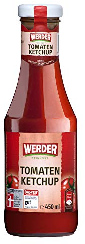 12x Werder Tomatenketchup 450 ml (5,4 l)