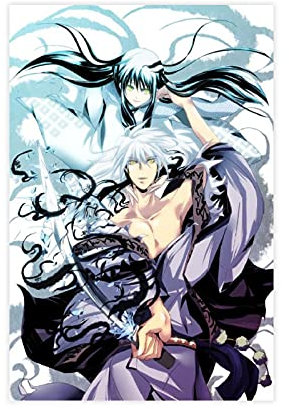 Anime-Poster Rise of The Yokai Clan 5, Leinwandposter, Schlafzimmer, Dekoration, Sport, Landschaft, Büro, Raumdekoration, Geschenk, 40 x 60 cm, ohne Rahmen: