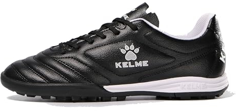 KELME TF AG und Futsal-Schuhe für Herren, Fußballschuhe, für drinnen und draußen, Unisex, Erwachsenengrößen, Schwarz, 44 EU