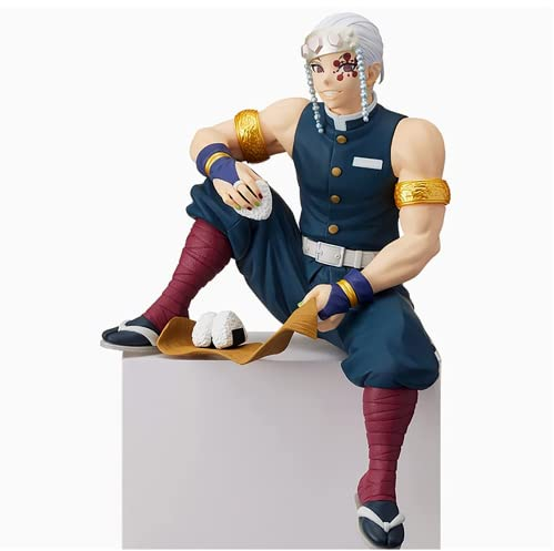 XESAGSNV Ghost Slayer Anime Cartoon Charakter Puppe Modelle Statue Sammlerstücke Geschenke für Fans (Uzui Tengen)