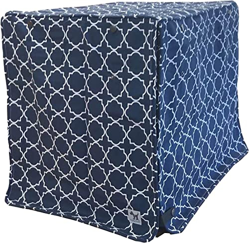 Molly Mutt Hundekäfig-Abdeckung – passend für 91,4 x 58,4 x 63,5 cm Käfig-Abdeckung – Hundekäfig-Abdeckung – Welpen-Käfig-Abdeckung – Abdeckung für Hundekäfige – Romeo & Juliet (cc35cc)