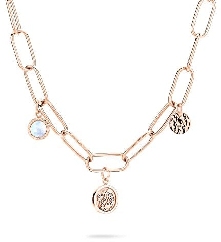 Apple of Eden Halskette AJ-0055-N-45 IP Roségold