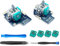 ElecGear Joystick Analógico Reemplazo para Steam Deck, No-Drifting Módulo de Mando Thumbsticks Izquierdo y Derecho para Controladores MEDA y MHDA, 4 Potenciómetros de Repuesto