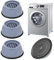 Waschmaschine Fußpolster, 4 Stück Schwingungsdämpfer Waschmaschine, Anti Vibration Waschmaschine Füße Vibration Dämpfer Pads, Anti Vibrationsdämpfer für Waschmaschine, Trockne