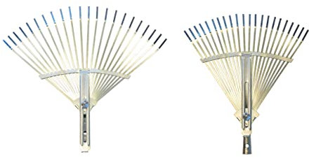 Garden Leaf Rake Head,Lawn Rake Head Replacement for Gardeners,Garden Shrub Rake to Collect Loose Debris Among Lawns & Yards 40~42 cm