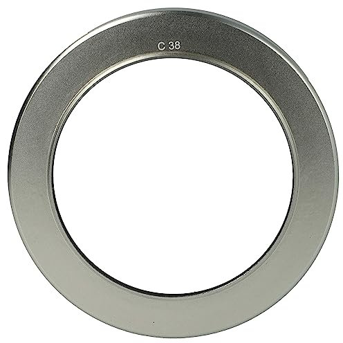 vhbw Gegenlichtblende kompatibel mit Hasselblad SWC/M Zeiss Biogon 38mm Kamera, Silber-matt, Aluminium, Rund, 8,9 cm