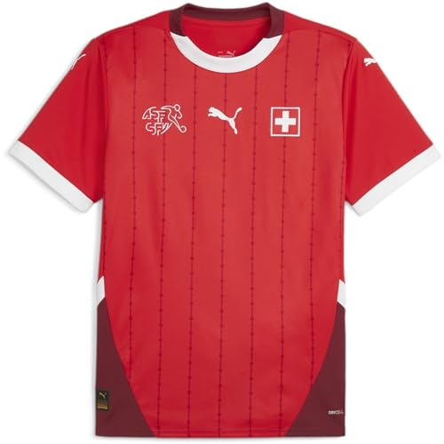 PUMA Herren Fußballtrikot Schweiz 2024 Heim puma red-Team Regal red L