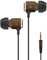 WMSZMSM Headphones with Extra Long 6.5FT Cord - Earbuds for PC, TV & Computer Listening - No Mic - Brown