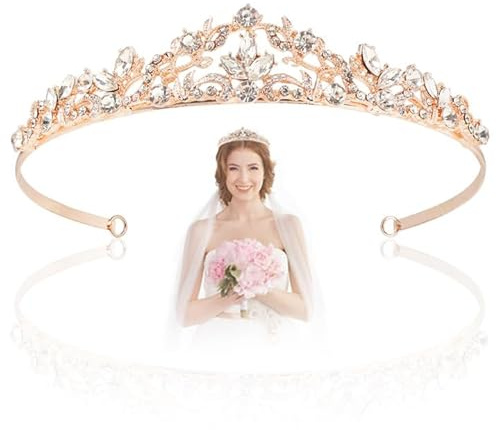 Diadema Sposa, Corona Compleanno, Tiara Sposa, Diadema