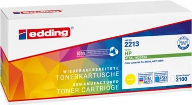 EDDING EDD-2213 Gelb Toner ersetzt HP 415A (W2032A) (18-2213) Marke: