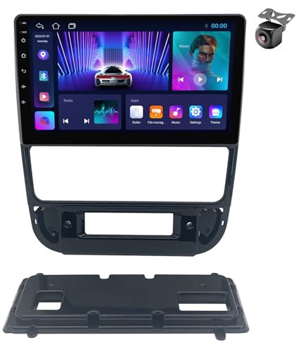 Android 12 Car Radio para Peugeot 406 1994 1995 1996 1997 1998-2005 2 DIN de Coche NAVEGACIÓN con Pantalla Táctil 9 Pulgadas Reproductor Multimedia Autoradio Estéreo SWC Car-Play (M100S 4core 1+32G)