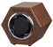 DRAIGERWAY Automatische Uhrenbeweger Box,Single Uhrenbeweger Watch Winder mit Leisem Mabuchi Motor (Braun-147F)