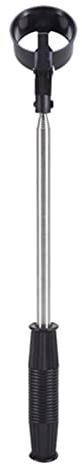 Alomejor Pala Extensible para Recuperador de Pelotas de Telescópica de Acero Inoxidable con Cómodo y Fácil de Transportar