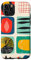 Hülle für iPhone 11 Pro Mid Century Modern Abstrakt Bunte Formen Funky Cool