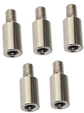 KONTONTY 5stücke Lange Verlängerungspfosten Bindeschraubenpfosten Für Sammelalbum Fotoalbum Aus Versilbertem Diy-werkzeug