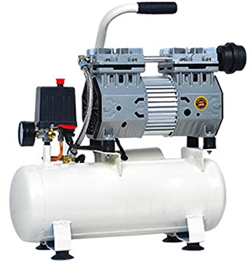 VCHICS Máquina compresora de Aire móvil for Laboratorio Dental, 1 Unidad, TG12-680-12L, compresor de Aire pequeño, máquina compresora de Aire silenciosa sin Aceite