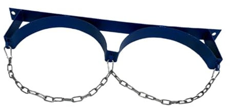 Gas Cylinder Bracket Mount Gas Bottle Rack Tank Holder for Restaurant Home Gases Cylinder, Type 4