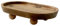 Wood Pedestal Soap Stand,Oval Wood Riser Pedestal Stand,Soap Dish Holder Decor,Soap Tray, Rustic Candle Plant Holder for for Entry Table Farmhouse Kitchen Tabletop