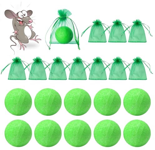 Beutel Zur Mäuseabwehr,10 Stück Mäuse Vertreiben,Anti Spinnen,Sofort-& Langzeitwirkun,Mäuse & Nagetiere fern,Ameisen,Kakerlaken,für Garten,Ratten Haus,Haus und Wohnbereiche